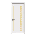 Puertas de consultor de la oficina de la puerta de madera de goma de color real Go-H1028